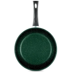 Сковородка Нева Металл Каменная Балтик Грин 6128, 28 см, алюминий, зеленая