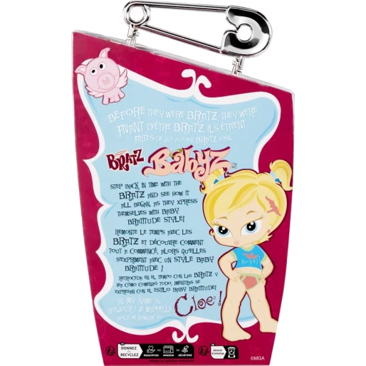 Кукла MGA Bratz Babyz Cloe, 6+ лет Кукла MGA Bratz Babyz Cloe, 6+ лет