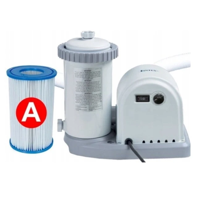 Бассейн каркасный Intex H26225588798, 610x305x122 см, 18202 л, серый