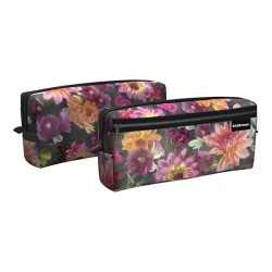 Пенал-футляр Erich Krause Florescence, разноцветный Пенал-футляр Erich Krause Florescence, разноцветный