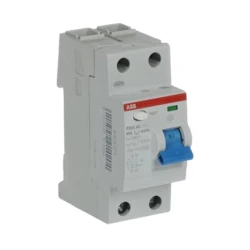 Автоматический выключатель ABB 2CSF202001R1800, F202 RCCB, 80A, 2P, 30мА, тип AC