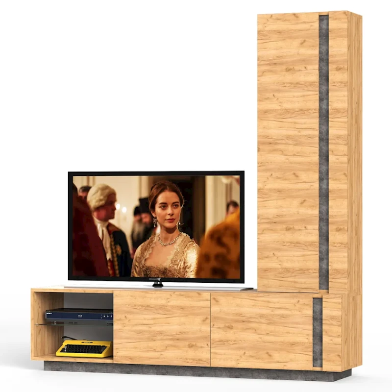 Тв тумба Letta,194х41х180 см,ЛДСП Тв тумба Letta,194х41х180 см,ЛДСП