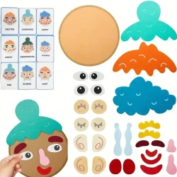 Развивающая игра Эмоции, на липучках