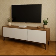 TV üçün tumba Tunba HS group 016, LDSP, qəhvəyi, 180x38x42 sm