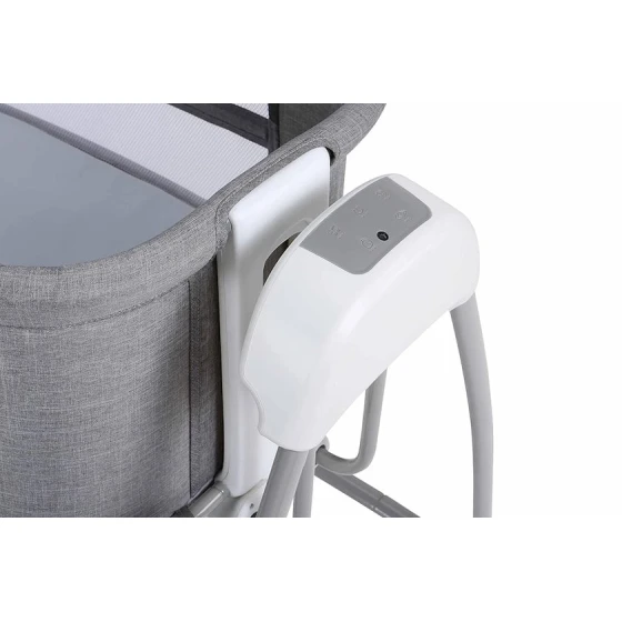 Колыбель Mastela Deluxe 4 в 1, от рождения до 36 месяцев, серая Колыбель Mastela Deluxe 4 в 1, от рождения до 36 месяцев, серая