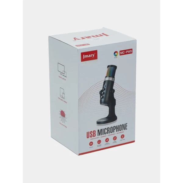 Микрофон Jmary MC-PW9 Black Микрофон Jmary MC-PW9 Black