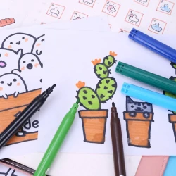 Набор фломастеров Deli Colorun, 24 шт