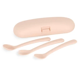 Qaşıq və çəngəl dəsti Miniland Besteckset Picneat Candy, 4 əd, polipropilen