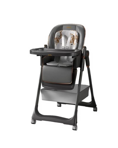 Uşaq yedizdirmə oturacağı Kidilo FS-003, 4 aydan, boz
