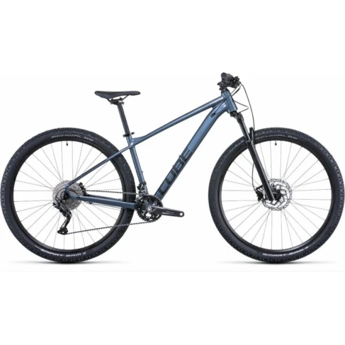 Dağ velosipedi Cube Attention 2022, ölçü L, Indigo-Black/Black