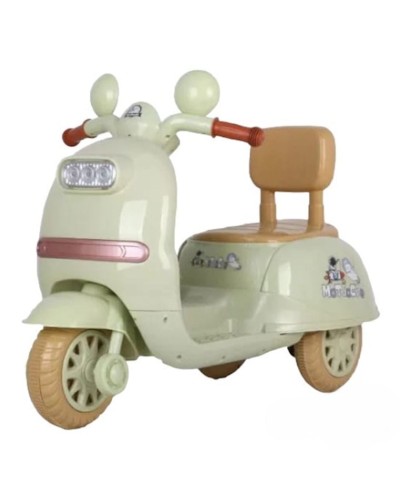 Uşaqlar üçün elektrik motosikl, yaşıl (HomeStore_SXNJ)