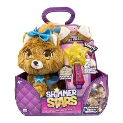 Мягкая игрушка Shimmer Stars собачка Бабл с аксессуарами, 20 см