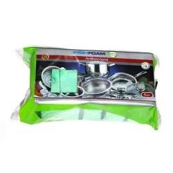 Набор губок HighFoambio, 5 шт, антибактериальный, зеленый Набор губок HighFoambio, 5 шт, антибактериальный, зеленый