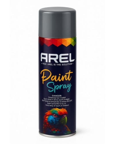 AREL Parlaq Boz Sprey Boya 300ml taxta, metal, şüşə və daş Üçün