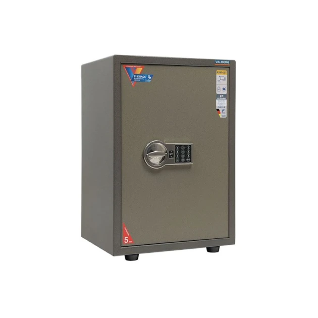 Офисный сейф AIKO ASM 63T, электронный кодовый, серый Офисный сейф AIKO ASM 63T, электронный кодовый, серый