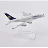 Lufthansa Aırbus A380 model təyyarənin figuru, 13.5 sm