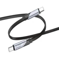 Кабель USB Hoco U119 Type-C to Type-C 60 W, 1.2 м, черный