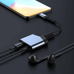 Konventor Recci RDS-A19 Type-C PD 2in1 Şarj ve Ses Adaptoru