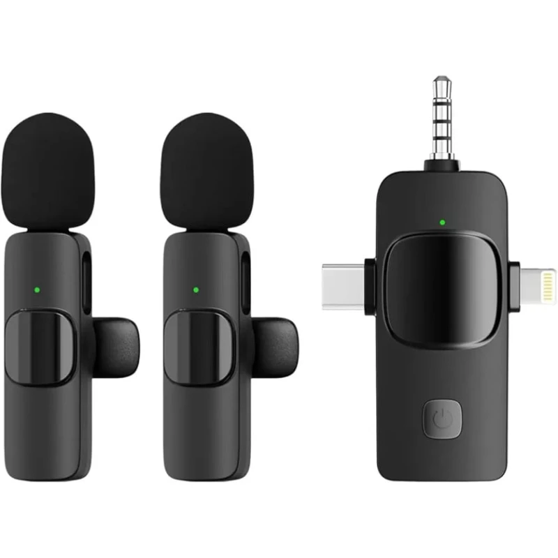 Bluetooth петличный микрофон F1 Universal черный Bluetooth петличный микрофон F1 Universal черный