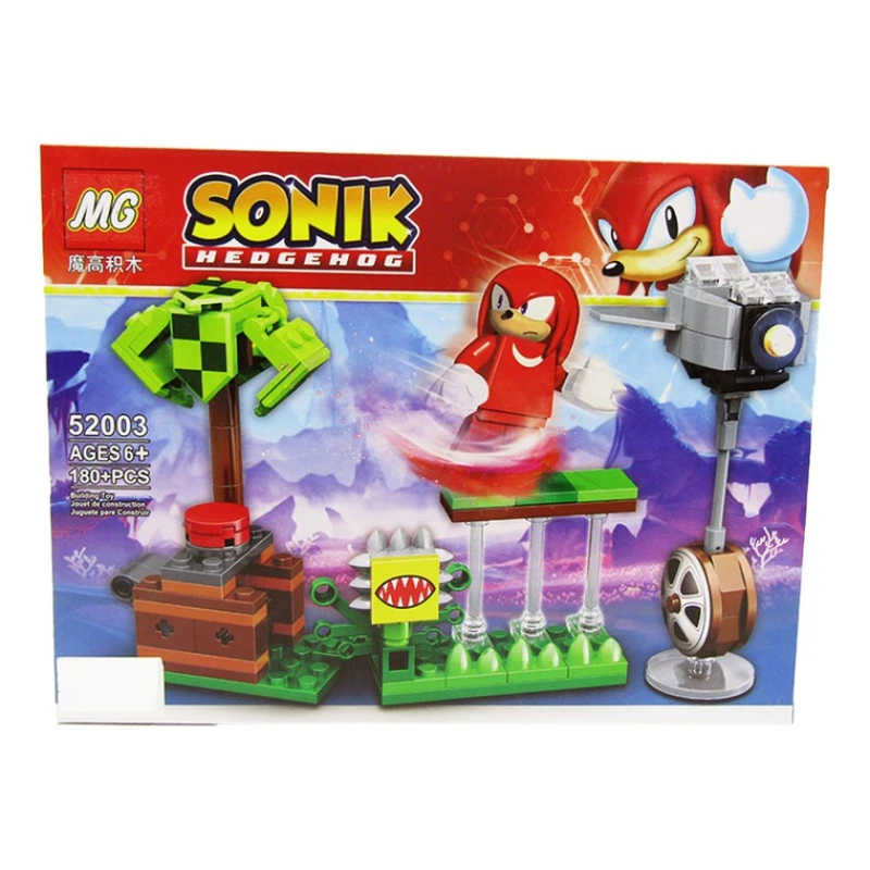 Конструктор MG Sonic Hedgehog 52003, 6+ лет, 180 элементов Конструктор MG Sonic Hedgehog 52003, 6+ лет, 180 элементов