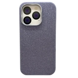 ÇexoliPhone 15 pro üçün zərli, açıq bənövşəyi