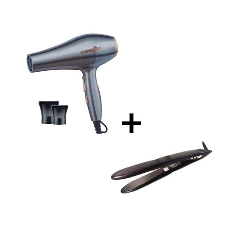 Фен Braun BR-6635 + Выпрямитель для волос Cronier CR-954