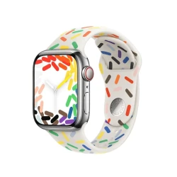 Ремешок Apple Pride Edition Sport Band для Apple Watch 45mm, M/L