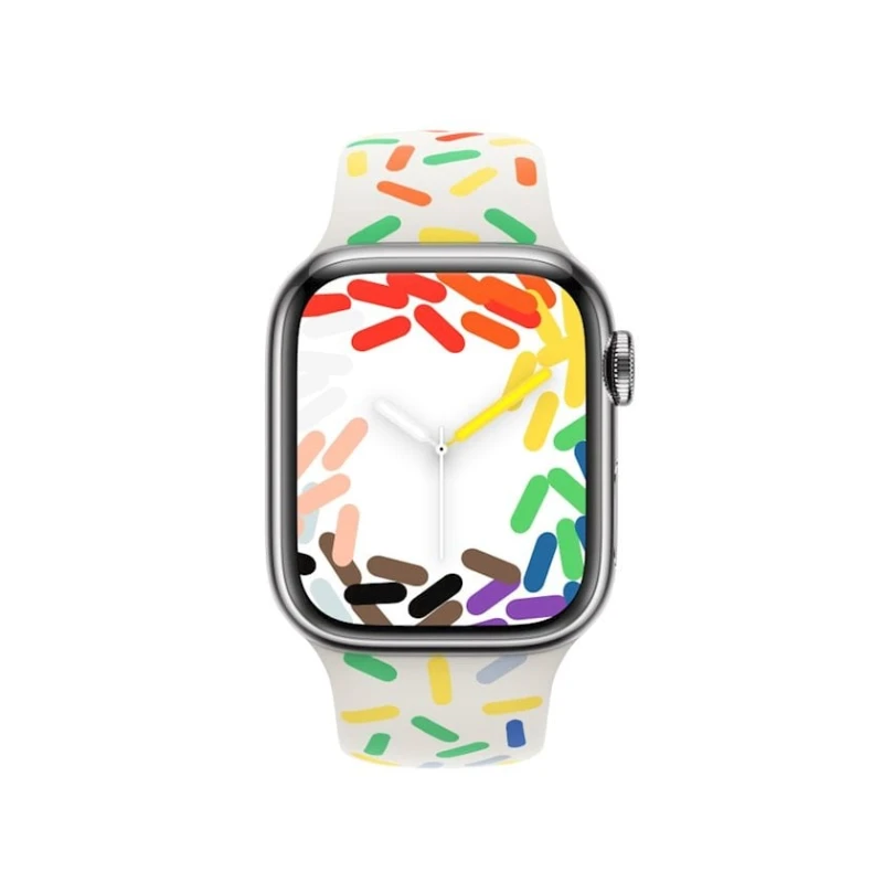Ремешок Apple Pride Edition Sport Band для Apple Watch 45mm, M/L