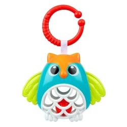 Игрушка-подвеска Chicco Owl Rattle, 3-24 месяцев, разноцветный Игрушка-подвеска Chicco Owl Rattle, 3-24 месяцев, разноцветный