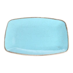 Тарелка Porland Seasons 04ALM004573, 27 см, фарфор, бирюзовый