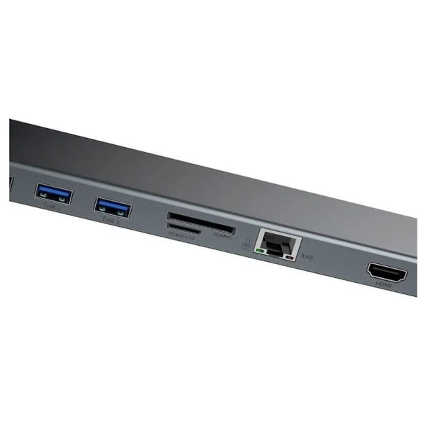 USB HUB Baseus Enjoyment Series Type-C Notebook HUB Adapter, Серый