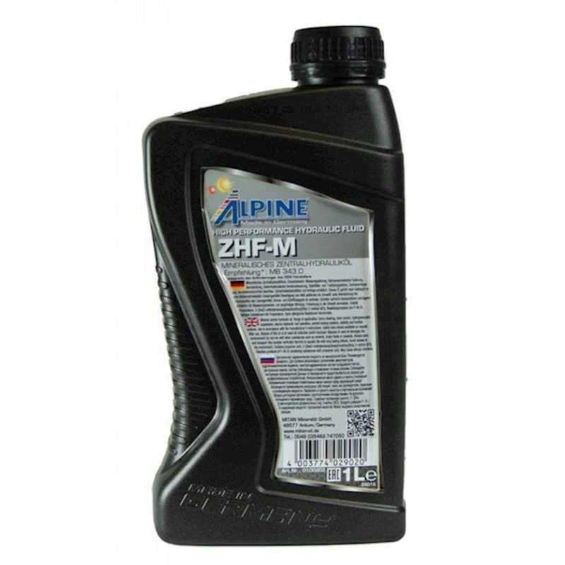 Hidravlika yağı Alpine ZHF-M 1 l Hidravlika yağı Alpine ZHF-M 1 l