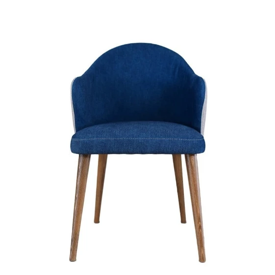 Стул Samwood Sella, бук, синий/серый, 84x54 см