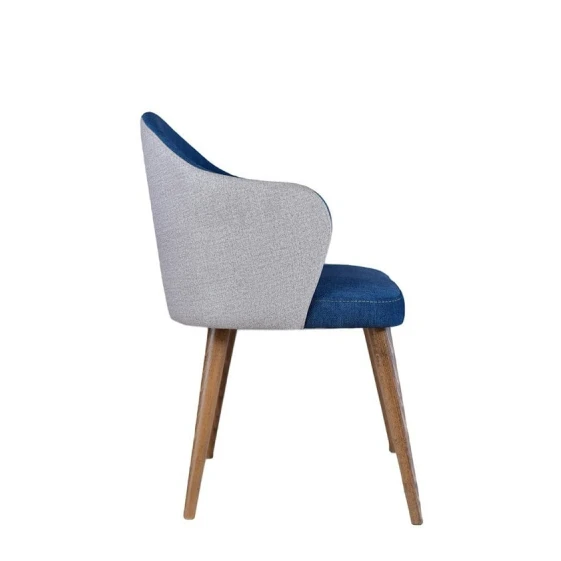 Стул Samwood Sella, бук, синий/серый, 84x54 см