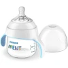 Тренировочная чашка Phillips Avent Natural , 150 мл, 4мес+, прозрачная Тренировочная чашка Phillips Avent Natural , 150 мл, 4мес+, прозрачная