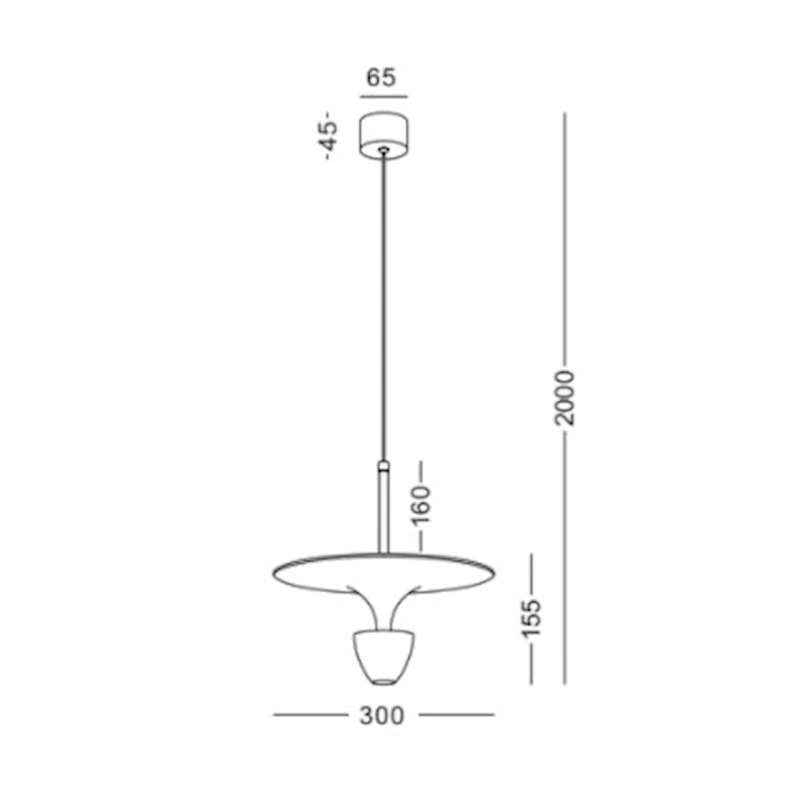 Подвесной светильник LSP701-WT