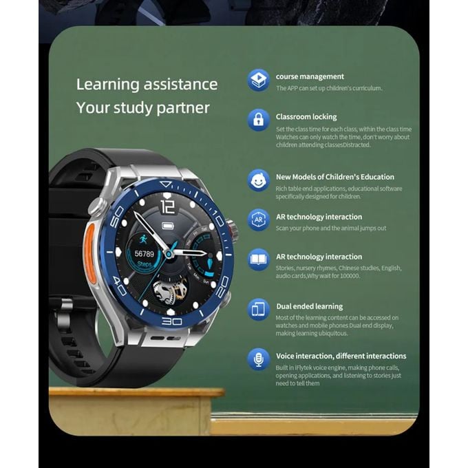 Ağıllı saat Smart Barry CY01 Qara