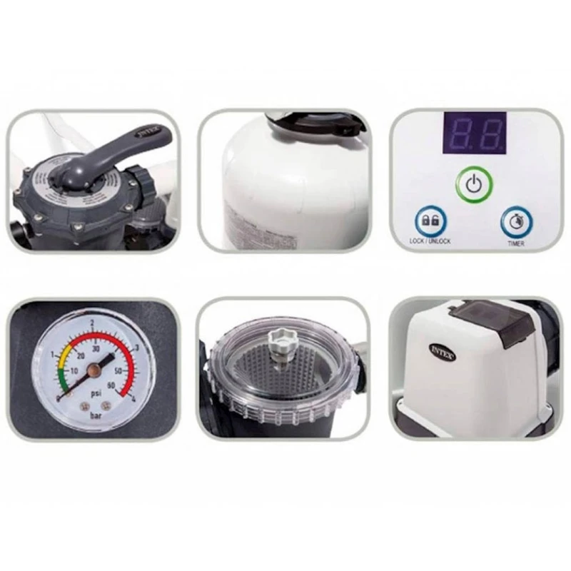 Фильтр для бассейна Intex 26646, 6000 л/ч Фильтр для бассейна Intex 26646, 6000 л/ч