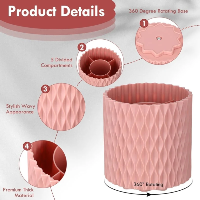 Qələmlər üçün altlıq ORG_15_2, çəhrayı