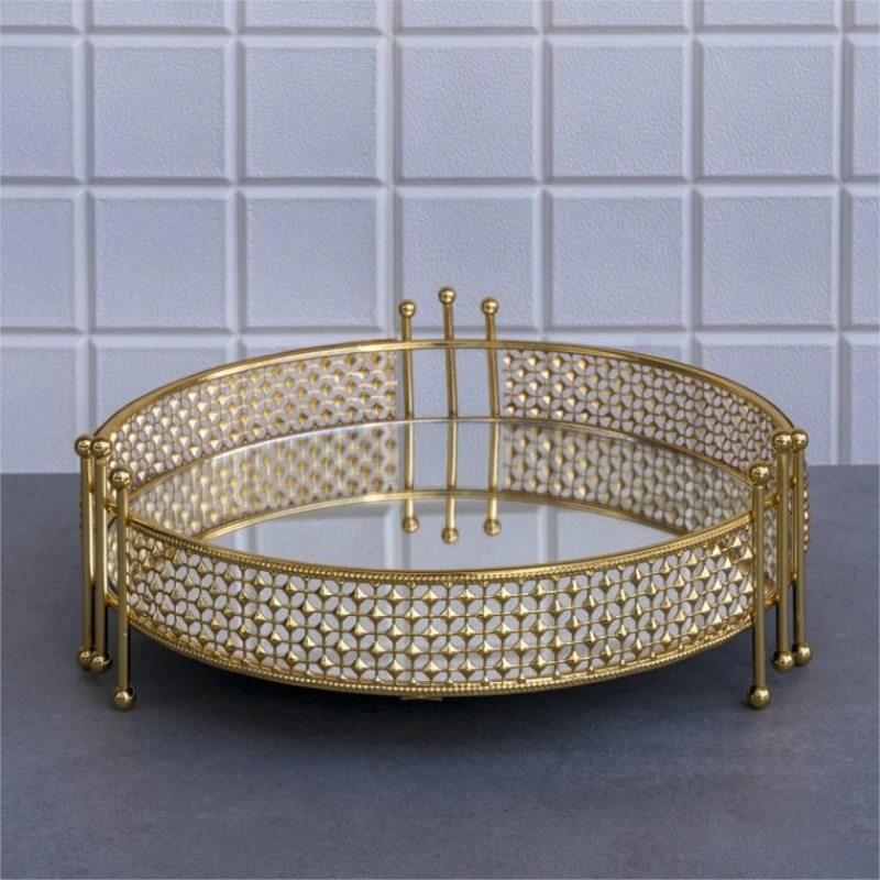 Органайзер Sweet Home 00004451, металл, золотистый, 30 см Органайзер Sweet Home 00004451, металл, золотистый, 30 см