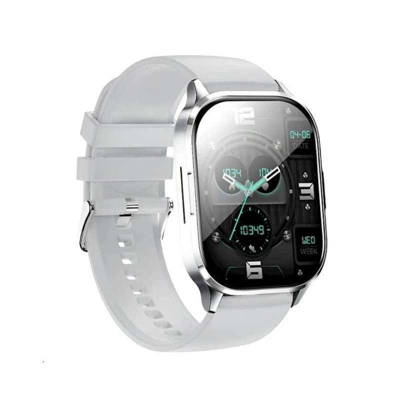 Умные часы Borofone BD8 Amoled Smart Watch Bright Silver