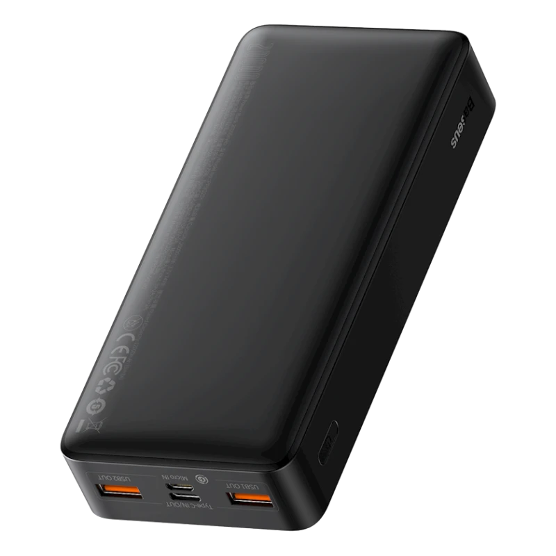 Внешний аккумулятор Baseus Bipow Digita 20000mAh Black Внешний аккумулятор Baseus Bipow Digita 20000mAh Black
