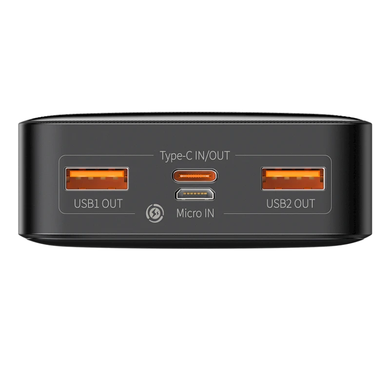 Внешний аккумулятор Baseus Bipow Digita 20000mAh Black Внешний аккумулятор Baseus Bipow Digita 20000mAh Black