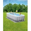 Каркасный бассейн İntex Rectangular Frame H26792NP, серый, 488x244x107 см, 10874 л Каркасный бассейн İntex Rectangular Frame H26792NP, серый, 488x244x107 см, 10874 л
