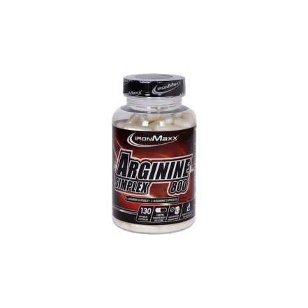 Аминокислоты IronMaxx Arginin Simplex 800 130 капсул Аминокислоты IronMaxx Arginin Simplex 800 130 капсул