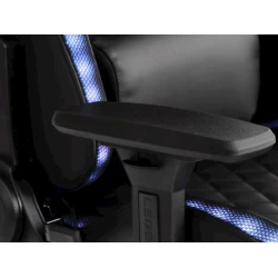 Игровое кресло JYSK Ranum со светодиодной подсветкой, Черный