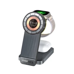 Беспроводное зарядное устройство Promate Transfold Black