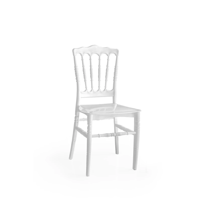 Стул Modalife Napolyon OKH-2141, пластик, белый, 41x90x37 см Стул Modalife Napolyon OKH-2141, пластик, белый, 41x90x37 см