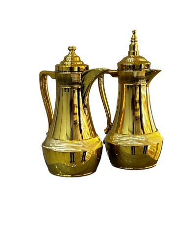 Termos-səhəng Najib NJ38, plastik, 1 l + 1 l, qızılı, 2 ədəd