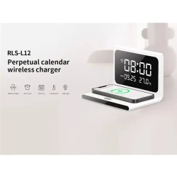 Беспроводное зарядное устройство Recci RLS-L12 Calender White Беспроводное зарядное устройство Recci RLS-L12 Calender White
